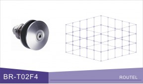 BR-T02F4 驳接头